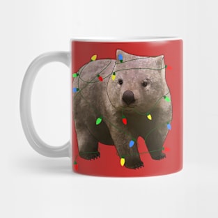 Christmas Wombat Mug